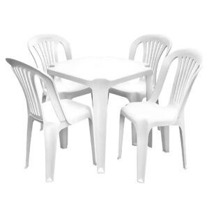 Conjunto de Cadeira Branco
